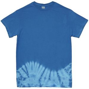 Royal Blue Bottom Wave Short Sleeve T-Shirt