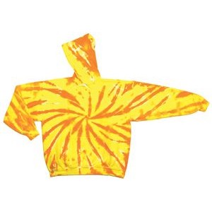 Lemon Yellow/Orange Team Web Zip Hooded Sweatshirt