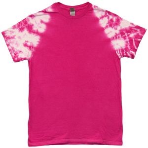 Pink Baseball Sleeve Short Sleeve T-Shirt