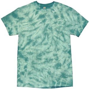Aqua Crinkle Short Sleeve T-Shirt