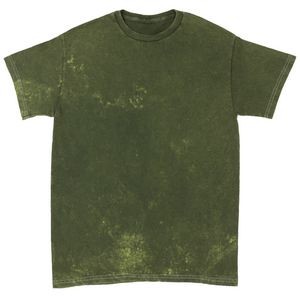 Forest Green Mineral Wash Short Sleeve T-Shirt