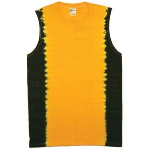 Sunflower/Black Team Side Stripe Sleeveless T-Shirt