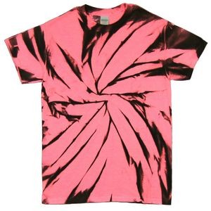 Black/Neon Pink Vortex Graffiti Short Sleeve T-Shirt