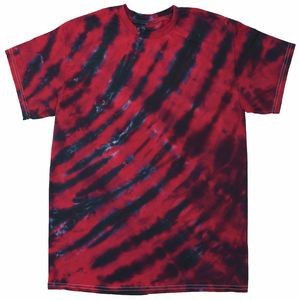 Red/Black Tiger Stripe Short Sleeve T-Shirt