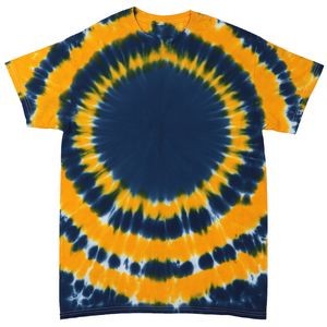 Navy Blue/Gold Yellow Team Sphere Short Sleeve T-Shirt