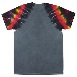 Gray Lava Zig Zag Short Sleeve T-Shirt
