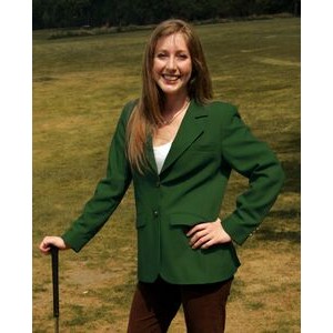Women's Augusta Green Golf Blazer