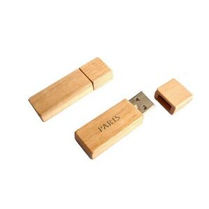 Wooden High Speed USB 2.0 Flash Drive 4GB