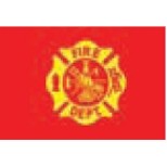Civilian Service Flag-Fire Department (3'x5')