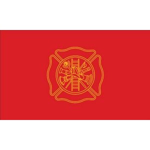 Civilian Service Flag-Firefighter (3'x5')