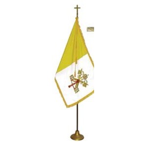 Outdoor Papal Nylon Flag (3'x5')