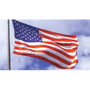 Government Specified Nylon US Flag (8' 11 3/4 Hoist & 17' Fly)