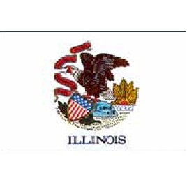 Illinois State Flag (4'x6')