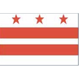 District of Columbia Territorial Flags (5'x8')