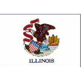 Illinois State Flag (5'x8')