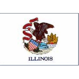 Illinois State Flag (2'x3')