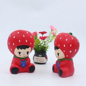 Slow Rising Stress Release Squishy Toys Strawberry Girl