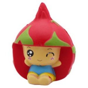 Slow Rising Stress Release Squishy Toys Dragon Fruit Man