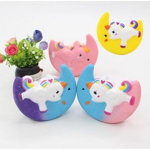 Slow Rising Stress Release Squishy Toy Horse on Moon