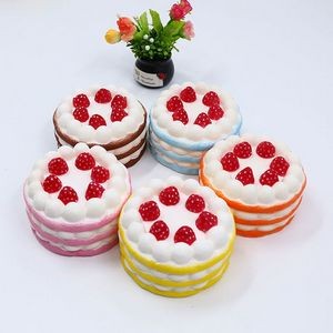 Slow Rising Stress Release Squishy Toys Strawberry Cake