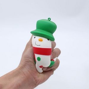Slow Rising Stress Release Squishy Toys Christmas Snowman
