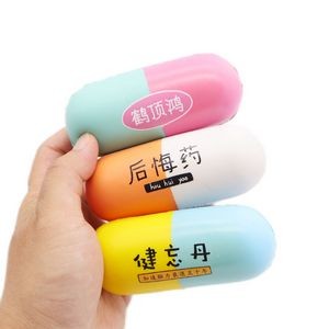 Slow Rising Stress Release Squishy Toys Cutie Pill