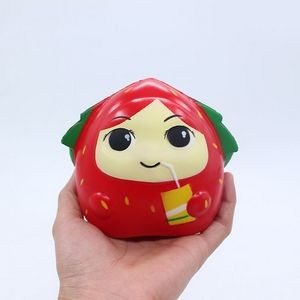 Slow Rising Stress Release Squishy Toys Strawberry Baby