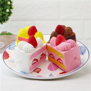 Slow Rising Stress Release Squishy Toys Cake Slice