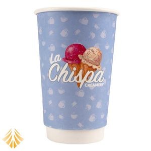 16 Oz. Double Wall Insulated Paper Hot Cup