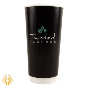20 Oz. Double Wall Insulated Paper Hot Cup