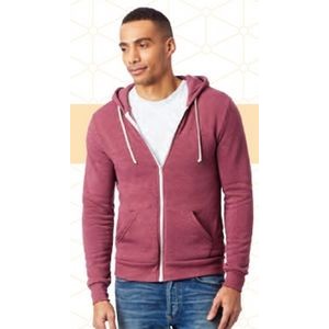 Alternative Rocky Eco-Fleece Full Zip Hooded Sweatshirt