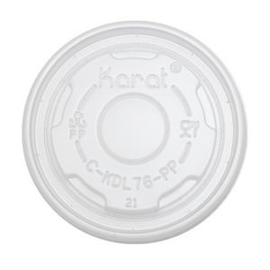 4 Oz. Flat Lid for Paper Food Container