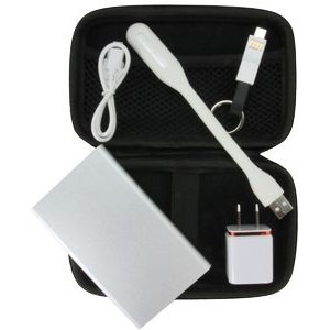 Tech Pack Organizer Gadget Holder Bag (Black)