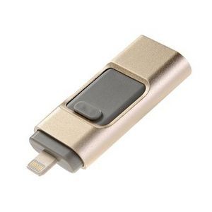 OTG 3-in-1 USB, Micro USB, Lightning Flash Drive (1 GB - 64 GB)