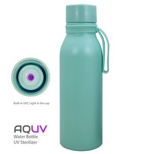 AQUV Water Bottle and UV Sterilizer