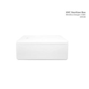 UV Sanitizing Box With Qi Wireless Charger (15W) Rectangle