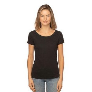Women's Eco Triblend Jersey Scoop Neck T-Shirt