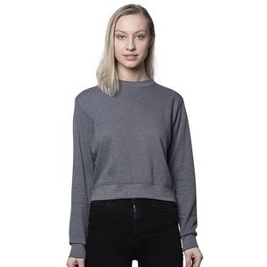 Womens Organic RPET French Terry Crew
