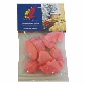 Custom Pink Gummy Piglets Packet