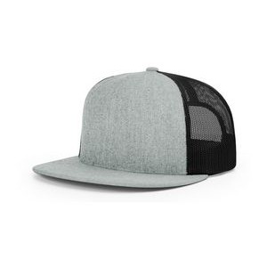 Richardson 511 Snapback Wool Blend Flatbill Trucker Hat