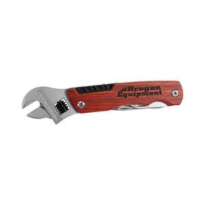 6 1/2" Wrench Multi-Tool with Wood Handle/Bag
