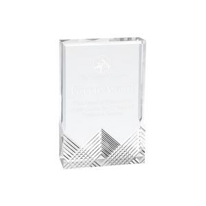 4¼" x 6" Silver Apex Mirage Acrylic