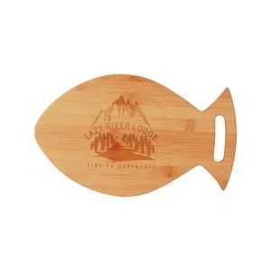 Bamboo Fish-Shaped Cutting Board