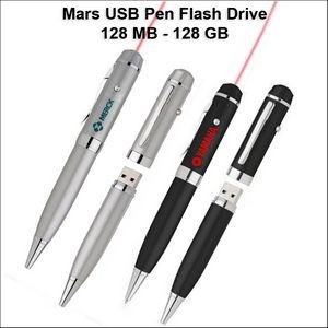 Mars USB Pen Flash Drive - 256 MB Memory