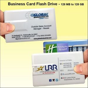 Business Card Flash Drive - 256 MB Memory