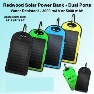 Redwood Solar Power Bank 3000 mAh