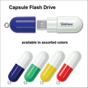 Capsule Flash Drive - 64GB Memory