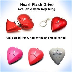 Heart Flash Drive - 256MB Memory