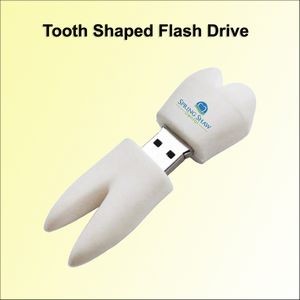 Tooth Shaped Flash Drive - 4 GB