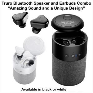 Truro Ear Buds and Bluetooth Speaker Combo